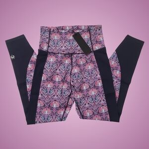 GREYSON Soleil Leggings Bougainvillea Nouveau Floral Small Activewear NWT